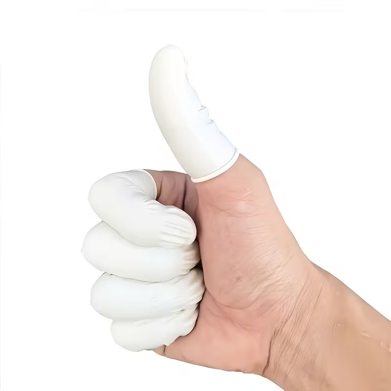 150-Piece Disposable Latex Finger Cots
